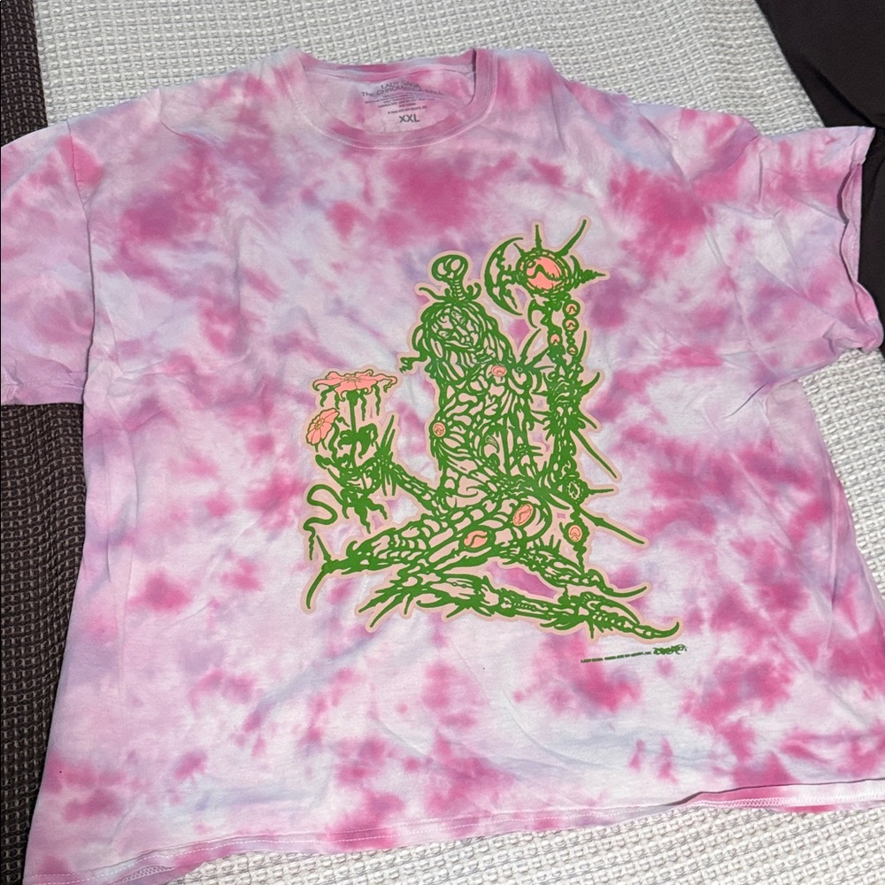 Lady Gaga Chromatica Ball Pink Tie-Dye Tee